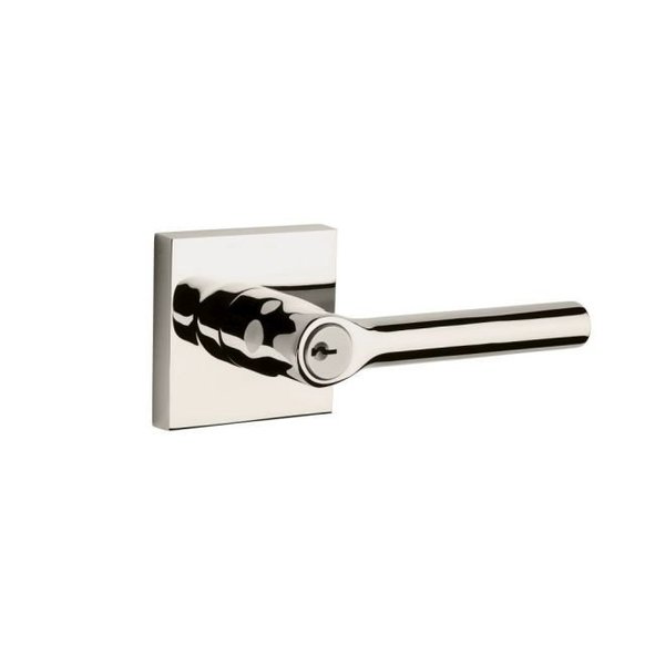 Baldwin Reserve Bright Nickel Door Levers EN.TUB.CSR.141